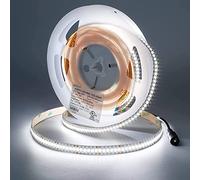 JOYLIT 24V LED Strip Lights 5M 6000K Cool White Indoor 14000LM Ultra Bright, CE UL Professional CRI 92+ 238LEDs/M High Density 2835 SMD 120W Dimmable Adhesive Tape Light Illumination Purpose