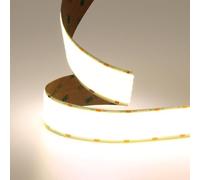 JOYLIT 30MM Wide COB LED Strip 24V 5M 4000K Natural White, 5 Rows 1600LED/M 160W 22000LM Ultra Bright Luce LED CRI 90+, Self-adhesive LED Strip for Industrial, Commercial (No Power Supply)
