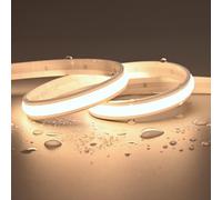JOYLIT PRO+ LED Strip Neon 24V 5M 3000K 2400LM/M IP67 Waterproof Spotless | Industrial Quality, CRI 92+, 240 LEDs/m Warm White, Dimmable, Self-Adhesive, for Commercial, Domestic(Light Only)
