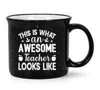 Joymaking Teacher Gifts for Women Men, Thank You Teacher Gift 15 oz Ceramic Coffee Mug, Personalised Coffee Mug, Gift Idea End of Term Presents, Teachers Leaving Gifts, Birthday Presents for Teachers
