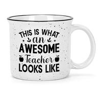 Joymaking Teacher Gifts for Women, Thank You Teacher Gifts 15 oz Ceramic Coffee Mug, Personalised Coffee Mug, Gift Idea End of Term Presents, Teachers Leaving Presents, Birthday Gift for Teachers