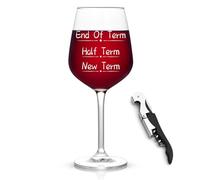 Joymaking Wine Glass Teacher Gifts for Women, Funny Teacher Gifts, Teacher Leaving Gifts, Thank You Teacher Gift, New Teacher Gifts, Best Teachers Gifts Glasses Drinking, Teaching Assistant Gift 17oz