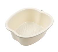 JOYMAY Foot Soaking Bath Basin, Soaking Tub, Large Basin, Feet Pedicure|Foot Massager, Ideal for Relaxation & Stress Relief - Perfect for Home & Spa Use (White)