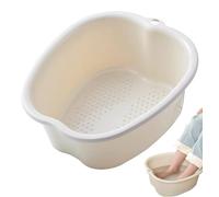 JOYMAY Foot Soaking Bath Basin, Soaking Tub, Large Basin, Feet Pedicure|Foot Massager, Ideal for Relaxation & Stress Relief - Perfect for Home & Spa Use (White)