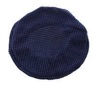 joyMerit Padded Round Bar Stool Cover Cushion Round Chair Seat Cushion for Wooden Metal Stools - Dark Blue