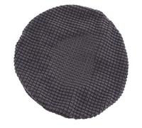 joyMerit Padded Round Bar Stool Cover Cushion Round Chair Seat Cushion for Wooden Metal Stools - Deep Grey