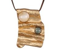 joymiao Boho Necklaces for Women Cord Necklace with Pendant Long Silver Necklace Vintage Sweater Necklace Hippie Jewelry for Women Girls Gifts, Faux Leather, No Gemstone