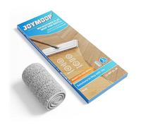 JOYMOOP Flat Mop Pad, Microfiber Mop Pad, Squeeze Mop Pads Replacement, 13" Refill 1 Pack - Grey