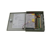 JoyNano 12V DC 9-Channel Distributed Power Supply Box 180W 15A Individual Fuse for CCTV Security Camera and More
