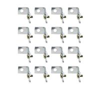 JOYNANO 16x MHS012 PSU Fixing Brackets with Screws, Switching Power Supply Mounting Bracket Accessory (Pack of 4 Set)