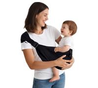 JOYNCLEON Ergonomic Baby Sling for Newborn to Toddler Go Out Baby Hip Carrier Child Carrier Hip Seat Baby Carrier Newborn Baby Carrier (0-36 Months) (Black)