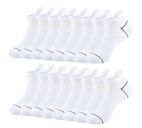 JOYNÉE Mens Ankle Athletic Socks for Men Running Low Cut Tab Socks 8 Pairs Sports Workout Socks,Sock Size 10-13