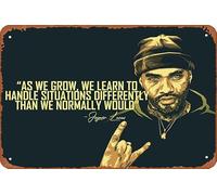 Joyner Lucas Rapper Music Rapper Quotes Vintage Poster Tin Sign Vintage Metal Pub Club Cafe bar Home Wall Art Decoration