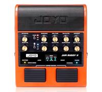 JOYO 10W Portable Guitar Practice Amp & Multi-Effects Pedal Combo Amplifier with Footswitch,OTG Recording, Bluetooth,14 Amp Models,3-Band EQ,36 Drum Patterns & Looper (JAM Buddy II, Orange)