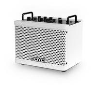 JOYO 15W Portable Bass Amp Combo | 9 Amplifier Models + 6 Modulation FX + Looper & Drum Machine | Rechargeable Battery | Digital Modeling | for Bassist Practice, Solo & Small Gigs (DC-15B)