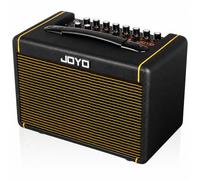 JOYO 20W Acoustic Guitar Amp Battery-Powered Portable Stereo Amplifier with Bluetooth, Reverb/Delay/Chorus Effects, Mic and Guitar Input, USB-C Recording for Practice, Busking & Small Gigs (AC-20S)