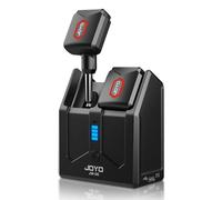 JOYO 5.8Ghz Wireless Guitar Transmitter and Receiver Wireless Guitar Bass System with Charging Box 4 Signal Channel for Guitar Bass Electric Instruments (JW-06)