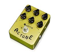 JOYO British Rock Amp Simulator & Preamp Guitar Pedal, 6-Knob Control with Built-in Cab Sim for Electric Guitar, Bypass (AC Tone JF-13)