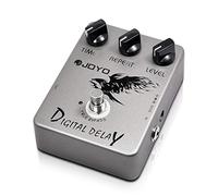 JOYO Digital Delay Guitar Pedal, Analog-Voiced with Special Filter Circuit, 25-600ms for Electric Guitar & Bass, True Bypass (JF-08)