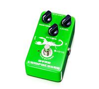 JOYO Dynamic Compressor Guitar Pedal, Transparent Tone with Low Noise, Sustain & Attack Control for Electric Guitar & Bass, True Bypass (JF-10)