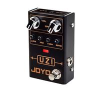 JOYO High-Gain Distortion Guitar Pedal, American & British Voicing via Bias Knob with 3-Band EQ & Dynamic Balance, True Bypass (UZI R-03)