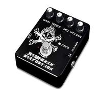 JOYO High Gain Distortion Guitar Pedal, Analog Circuit with Full Range EQ for Classic Rock to Heavy Metal Tones, True Bypass (JF-04)