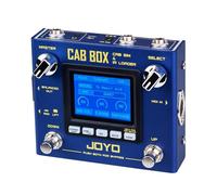 JOYO IR Loader & Cab Simulator Guitar Pedal, 20 Cabs/11 Mics/4 Power Amp Models, 128 Presets & MIDI Control, XLR/DI Output, Bypass (Cab-Box R-08)
