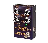 JOYO Looper & Drum Machine Guitar Pedal, 40-Min Loop with Unlimited Overdub, 7 Drum Genres × 7 Beats & Tap Tempo, Bypass (O.M.B R-06)