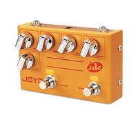 JOYO Overdrive Effect Pedal Dual Channel with Independent Footswitch for Electric Guitar - JDC Signature (TORNADO R-21)