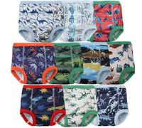 Joyo roy Potty Training Pants 5T Boys Reusable Training Pants 100% Cotton Absorbent Padded Underwear for Toddlers Toilet Cloth Nappies Baby Nappies Boys 2T Reusable Diapers for Toddlers 10 Packs