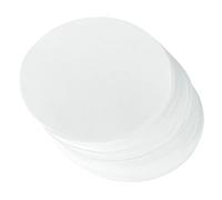 JOYOFREELY 100 Pcs White Round Parchment Paper Patty Cooking Sheets Non-Stick Easy to Use Burger Patty Papers for Kitchen Baking and Smash Burger Press 11cm