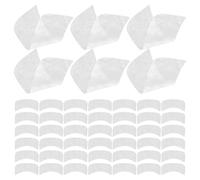 JOYOFREELY 100pcs Natural Silk Neck Care Mask White Moisturizing Anti-wrinkle Neck Patch for Skin Care Absorption and Repair Overnight Treatment Firming