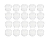 JOYOFREELY 100pcs White Silicone for Ear Studs and Earrings Comfortable and Stretchy Earring Accessories Safe and Hypoallergenic Jewelry Making Supplies