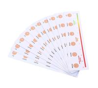JOYOFREELY 10pcs Visual Analog Scale Rulers for Patient Assessment Portable Plastic Measurement Tool 16x4cm for Bedside Evaluation and Personal Settings