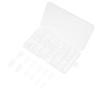 JOYOFREELY 120pcs Full Cover Fake Nails Kit with Abs Plastic Material, Not Easy to Fall, for Manicure Supplies and DIY Nail Art Beginners and Professionals