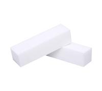 JOYOFREELY 12pcs White Sponge Nail Buffer Blocks Set Lightweight Nail Files for Manicure and Pedicure Smooth Surfaces Professional Use for Women and Manicurists