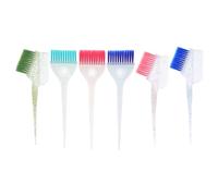 JOYOFREELY 1set Hair Dye Brushes Professional Rat Tail Color Applicator Dye Combs for Salon Home Use Set with Green Blue Styles for Precise Sectioning Even Application