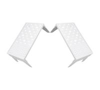 JOYOFREELY 2pcs Cake Flower Drying Rack Air Dry Stand for Cake Decoration Made of Sturdy Plastic with Stylish Simple Design, Suitable for Crafting Projects and Different Sizes of Flowers