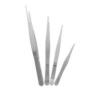 JOYOFREELY 4pcs Stainless Steel Garden Tweezers Set Multi-Functional and Sturdy Portable Tweezers Tool for Gardening Activities and Planting Tasks