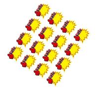 JOYOFREELY 50 Pcs Price Tags Commodity Price Tags Paper Yellow Eye-catching Market Retail Business Stickers to Attract Customer's Attention