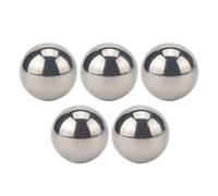 JOYOFREELY 5pcs Stainless Steel Precision Balls for Bearings with Higher Hardness and Lightweight Design, Suitable for Casters, Drawer Slides and Many Other Applications, Silver round Steel