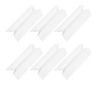 JOYOFREELY 6pcs Diamond Color Grading Card Foldable Jewelry Identification Tool Accurate Gemstone Comparison Paperboard for Professional Appraisal and Evaluation