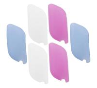 JOYOFREELY 6pcs Silicone Toothbrush Dust Caps Lightweight Compact Toothbrush Head Covers Protective Travel Case for Outdoor and Home Use Multipack