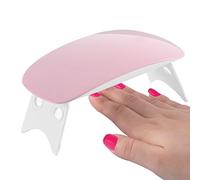 JOYOFREELY 6w Sunmini Nail Dryer for Gel Nail LED Curing Light Timing Setting Portable USB Interface for Manicure Pedicure and French Manicure