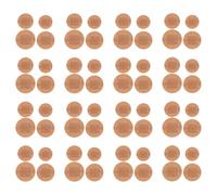 JOYOFREELY 80pcs Round Bandage Small Breathable Fabric Patches for Finger Knuckle Wound Patch Construction Workers