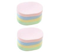 JOYOFREELY 8pcs Facial Sponges Face Cleaning Tools Makeup Removal Quick Drying Thickened Sponge Structure Lightweight Random Color for Daily Skincare