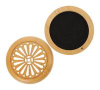 JOYOFREELY Bamboo Incense Burner Holder for Desktop Decor, Small Home Censer with Classical Style, Collects Soot for Lasting Use, Table Decoration in Homes