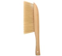 JOYOFREELY Bed Brush Suitable for Home Desktop and Car Interior Cleaning Hand Broom and Flexible Bristles with Wooden Handle Khaki for Easy to Sweep Debris, Pp Material