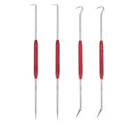JOYOFREELY Crochet Hooks for Beginners for DIY and Crocheting Projects 2 Sets Aluminium Alloy with Smooth Edges and No Deformation, Mini Double Ended Knitting Needles and Knitting Lovers