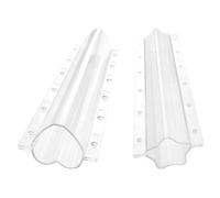 JOYOFREELY Cucumber Vegetable Mould 2Pcs Heart and Star Shape Plastic Shaping Mold for Garden Planting and Fruit Growing